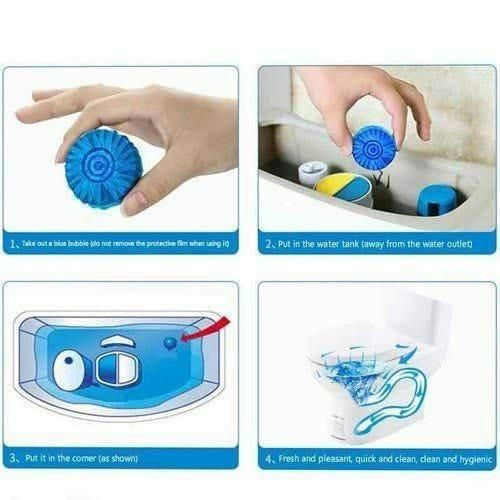 Blue Bubble Toilet Cleaner