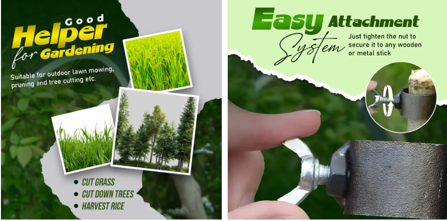 Grass Sickle Cutter Head