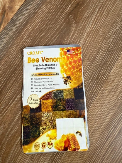 Bee Venom Lymphatic Drainage & Slimming Foot Patches 🌿👣 (10 Patches)