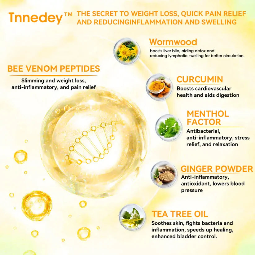 Bee Venom Lymphatic Drainage & Slimming Foot Patches 🌿👣 (10 Patches)