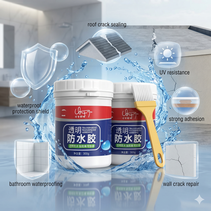 Transparent Waterproof Glue (BUY 1 GET 1 FREE ) + Free Brush 🔥