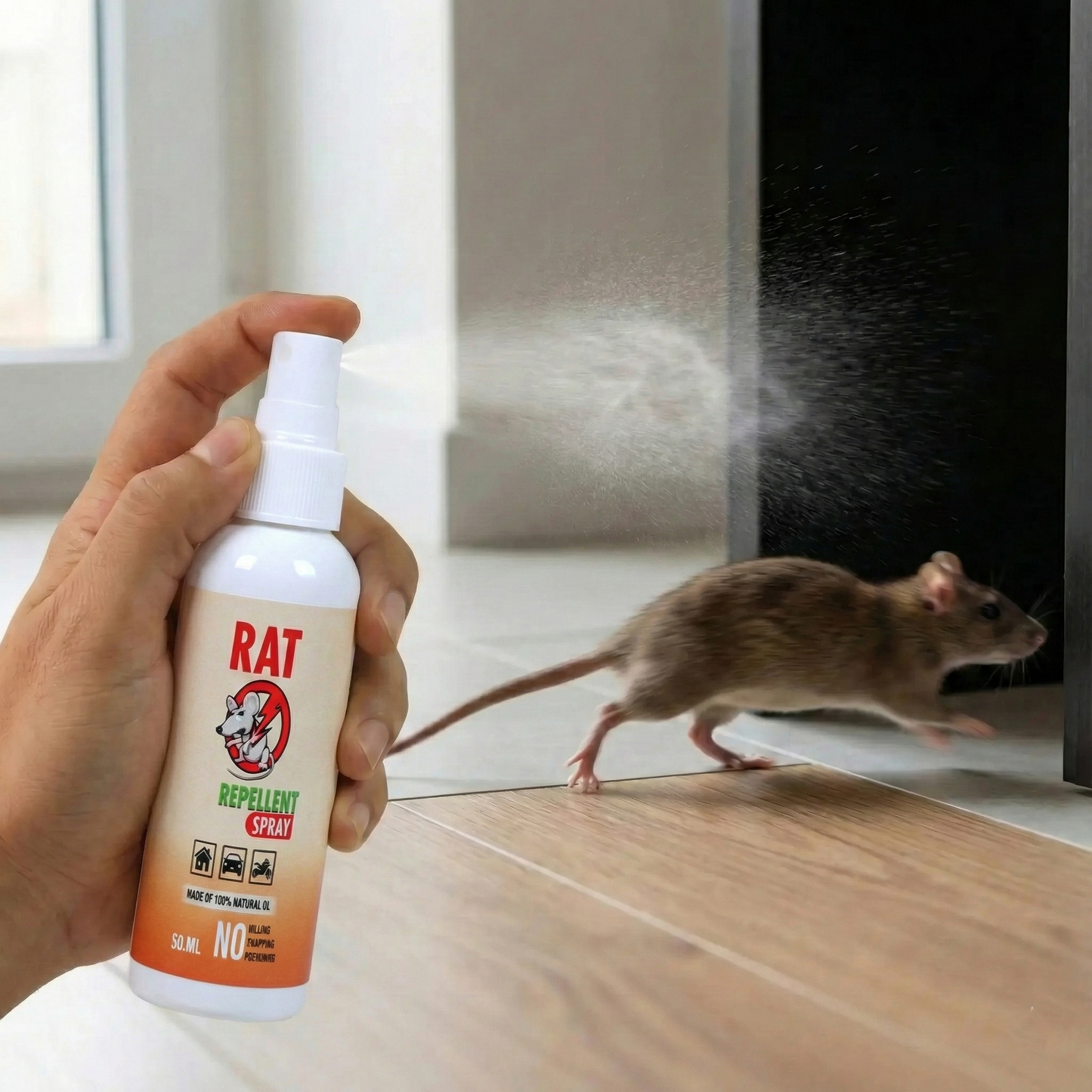 Rat Repellent Spray – Buy 1 Get 1 Free