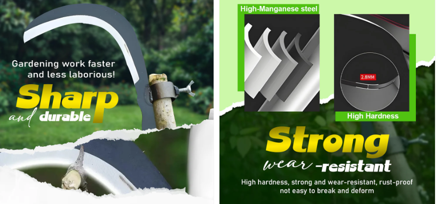 Grass Sickle Cutter Head