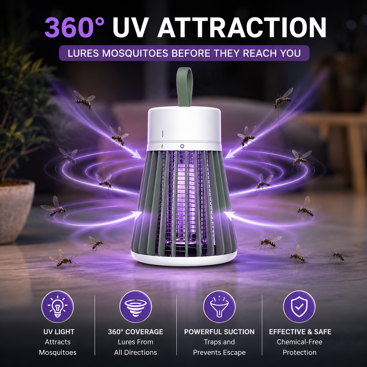 MosquitoLamp – Electric Mosquito Killer