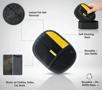 🐾FurSwipe – Reusable Grooming Glove for Pets