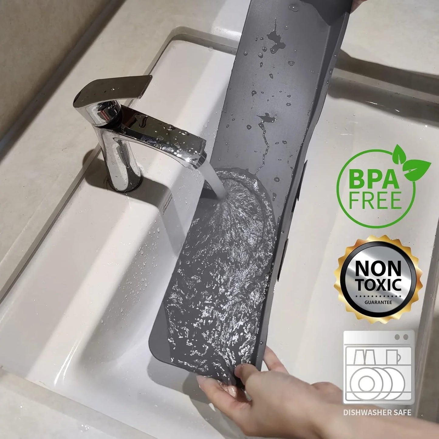 Anti-Splash Sink Guard For Kitchen Countertop |🔥BUY 1 GET 1 FREE🔥