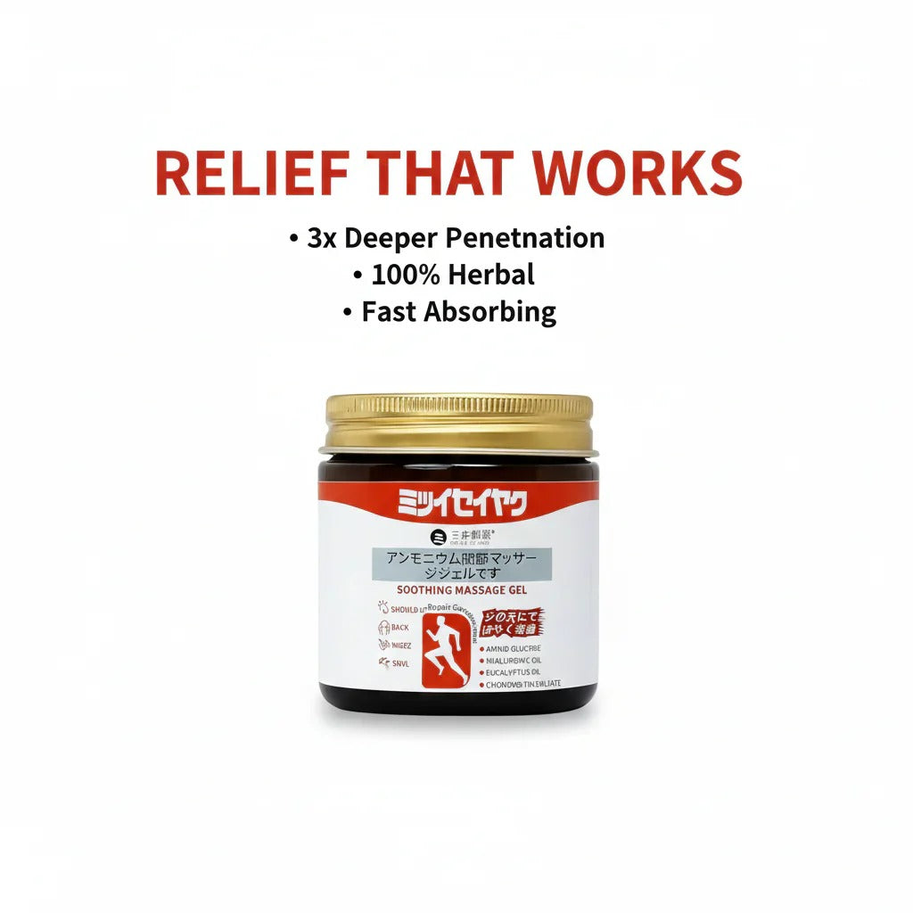 Japanese Instant Pain Relief Soothing Message Gel  I 🔥 BUY 1 GET 1 FREE 🔥