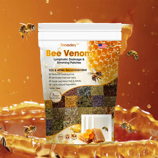 Bee Venom Lymphatic Drainage & Slimming Foot Patches 🌿👣 (10 Patches)